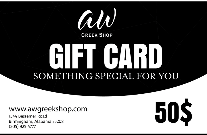 A&W Greek Shop Gift Card