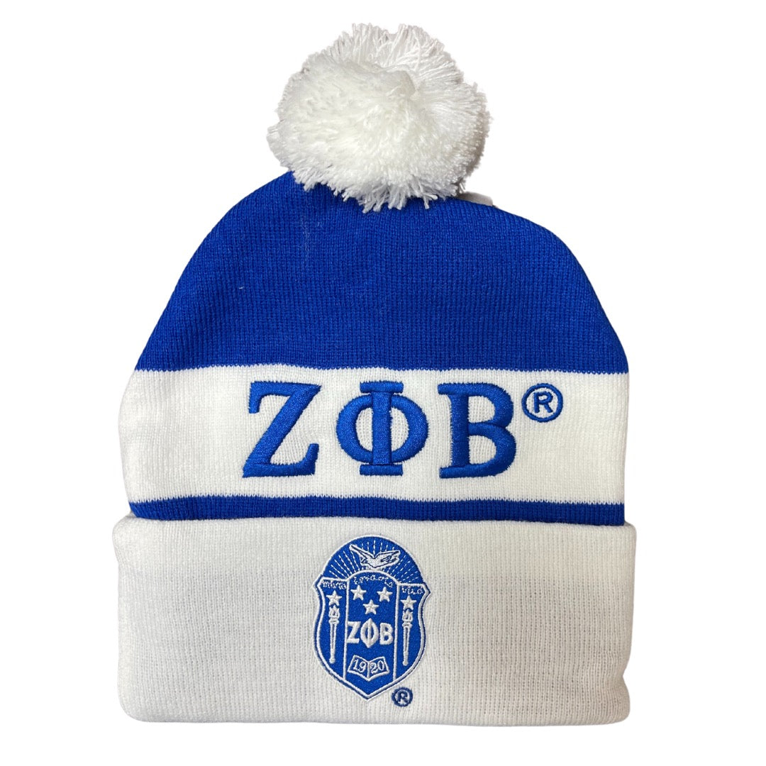 Zeta Phi Beta Knit Beanie