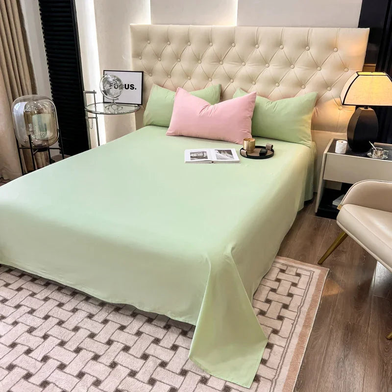 Pink Green Duvet Bedding Set