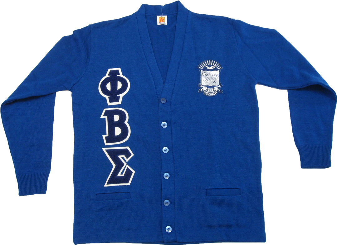 Phi Beta Sigma Cardigan - All Blue