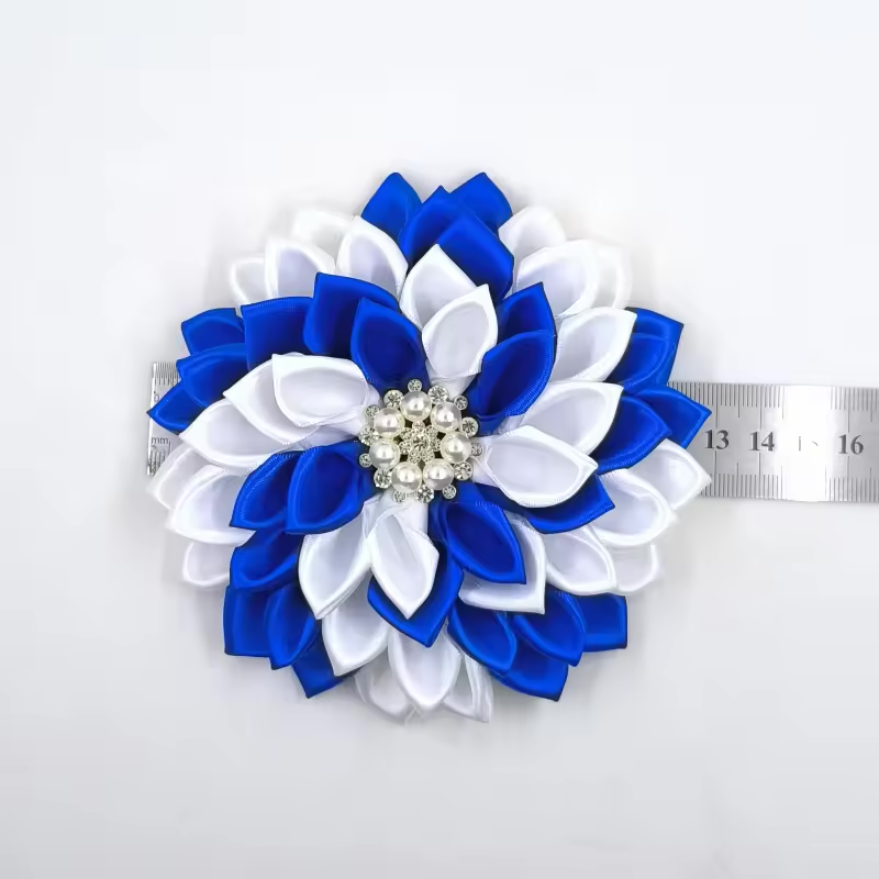 Zeta Phi Beta Pearl Flower Brooch