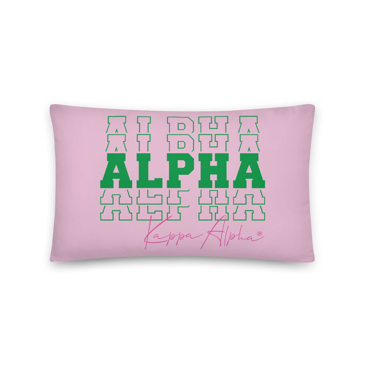 Emerald Echo Throw Pillow