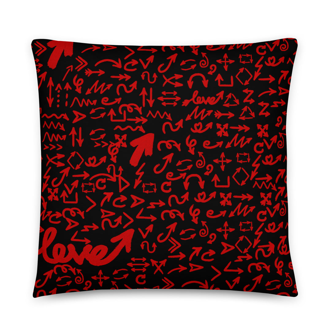 Delta Sigma Theta Graffiti Level Up Pillow