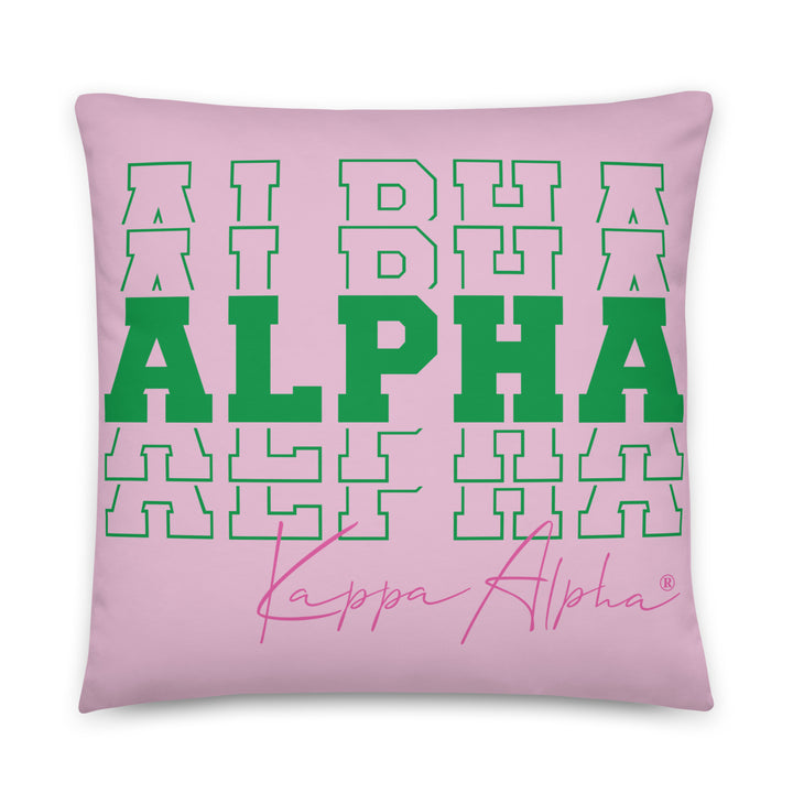 Emerald Echo Throw Pillow