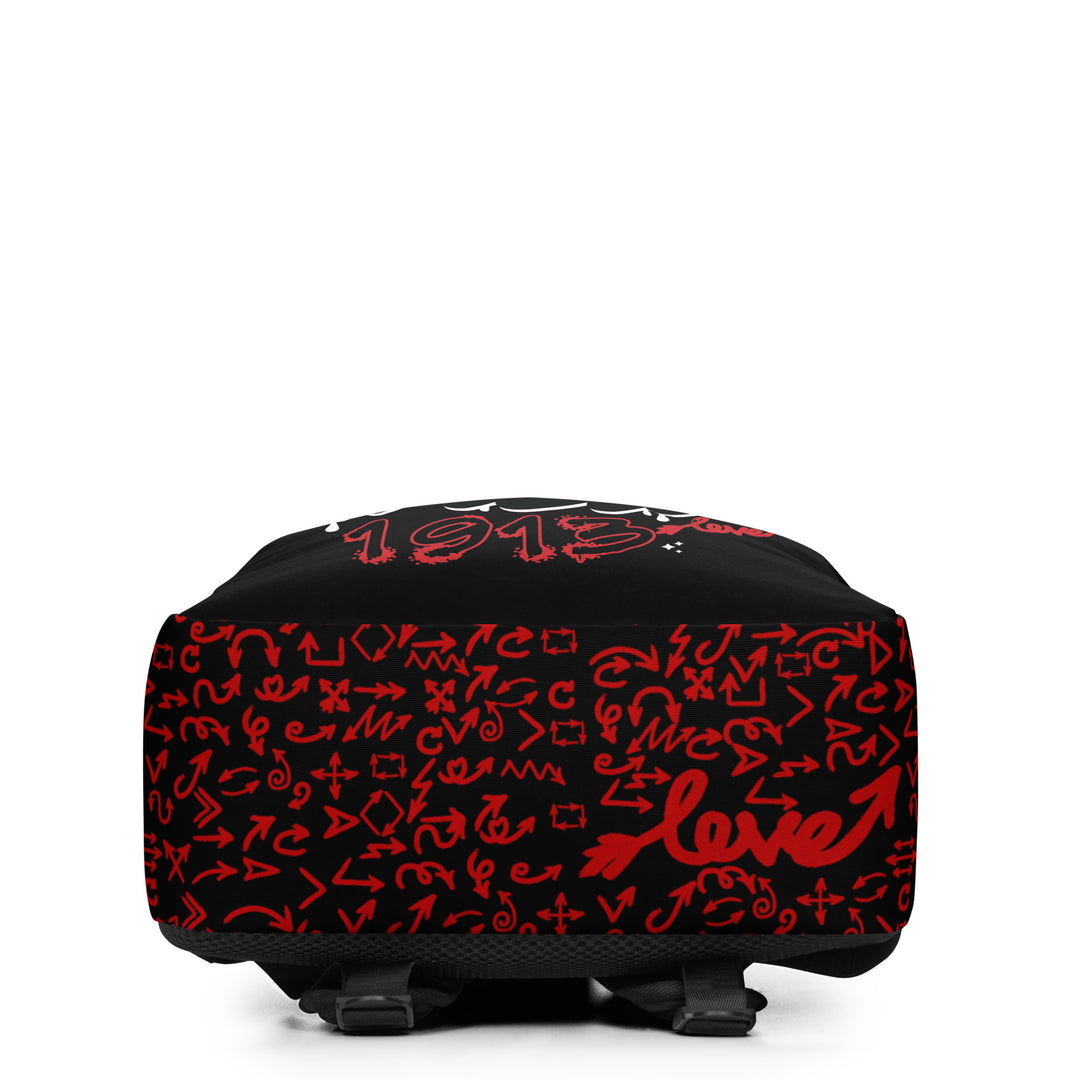 Delta Sigma Theta Graffiti Level Up Minimalist Backpack