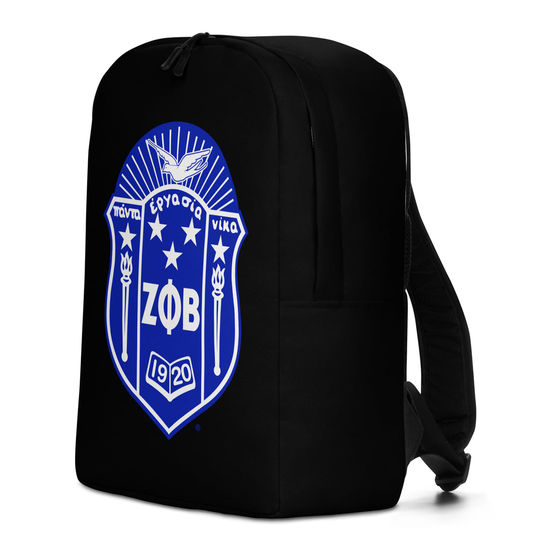 Zeta Crest Minimalist Backpack