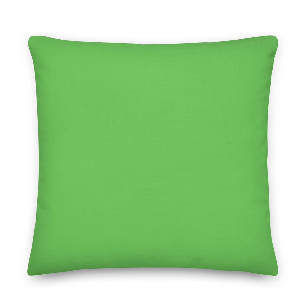 Green pillow designed for millennial sorors, perfect for showcasing sorority pride and Greek gear in your space.