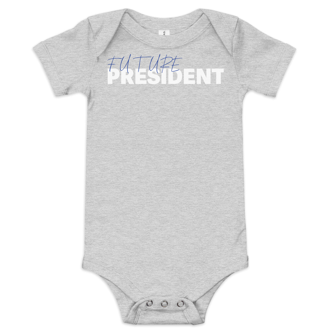 Future Zeta President Baby Onsie