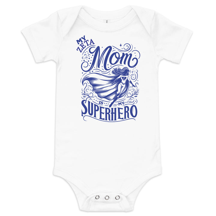 Zeta Mom Superhero Onsie