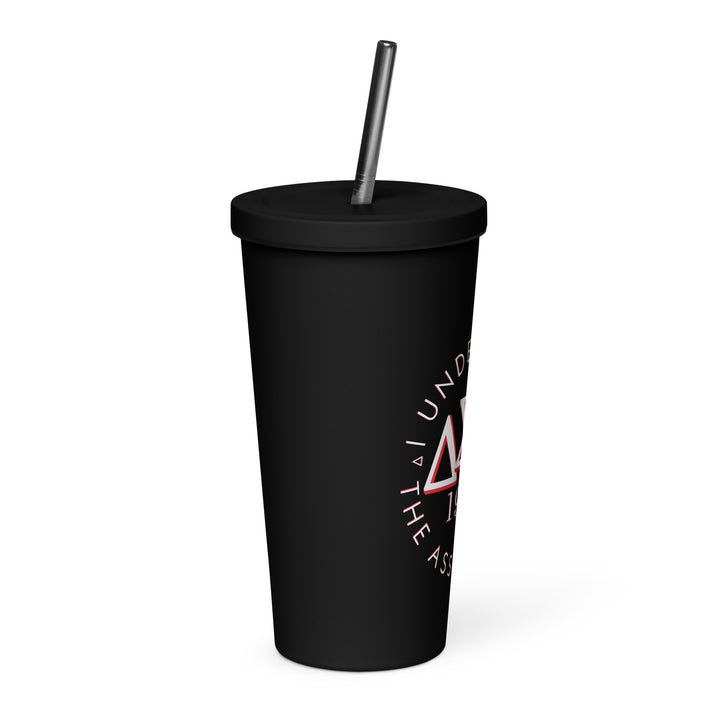 DST "The Assignment" Insulated Tumbler with Reusable Straw