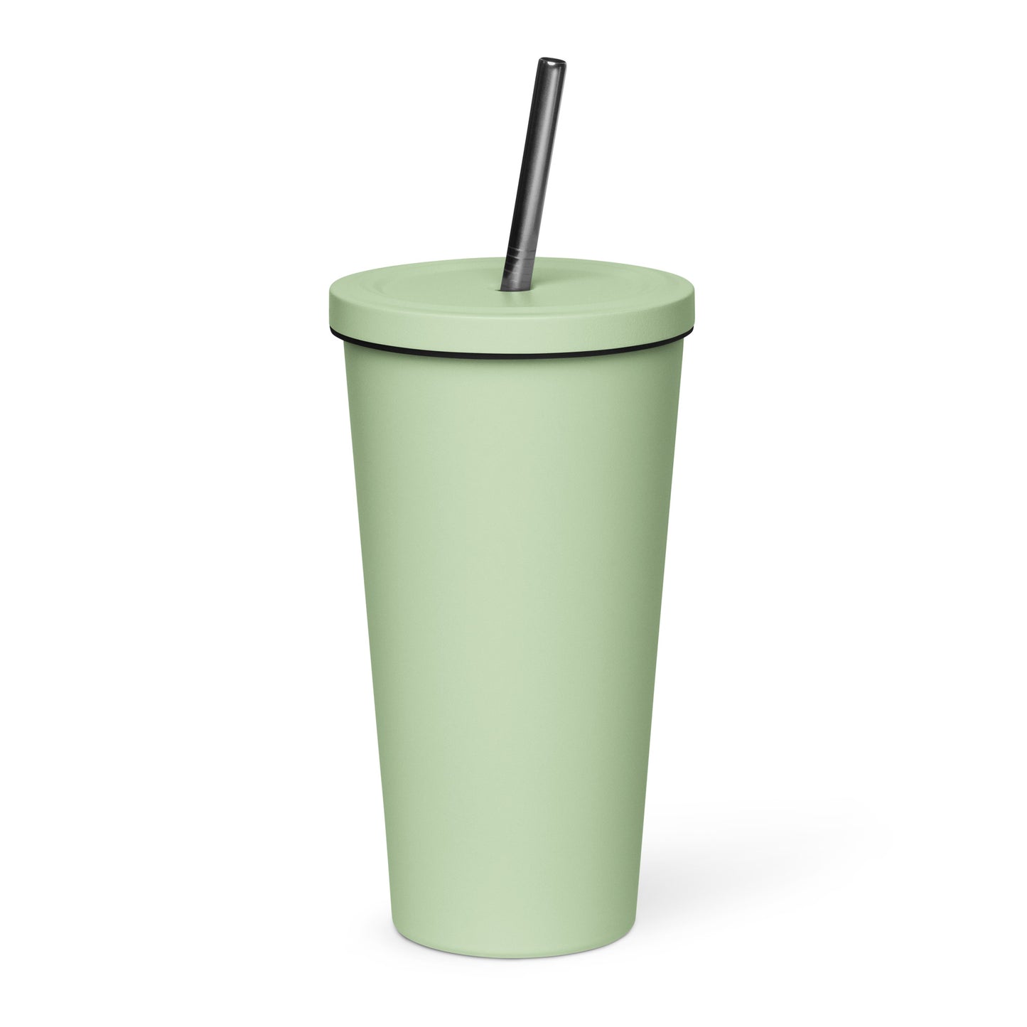 AKA Echo Series Sorority Insulated tumbler with a straw