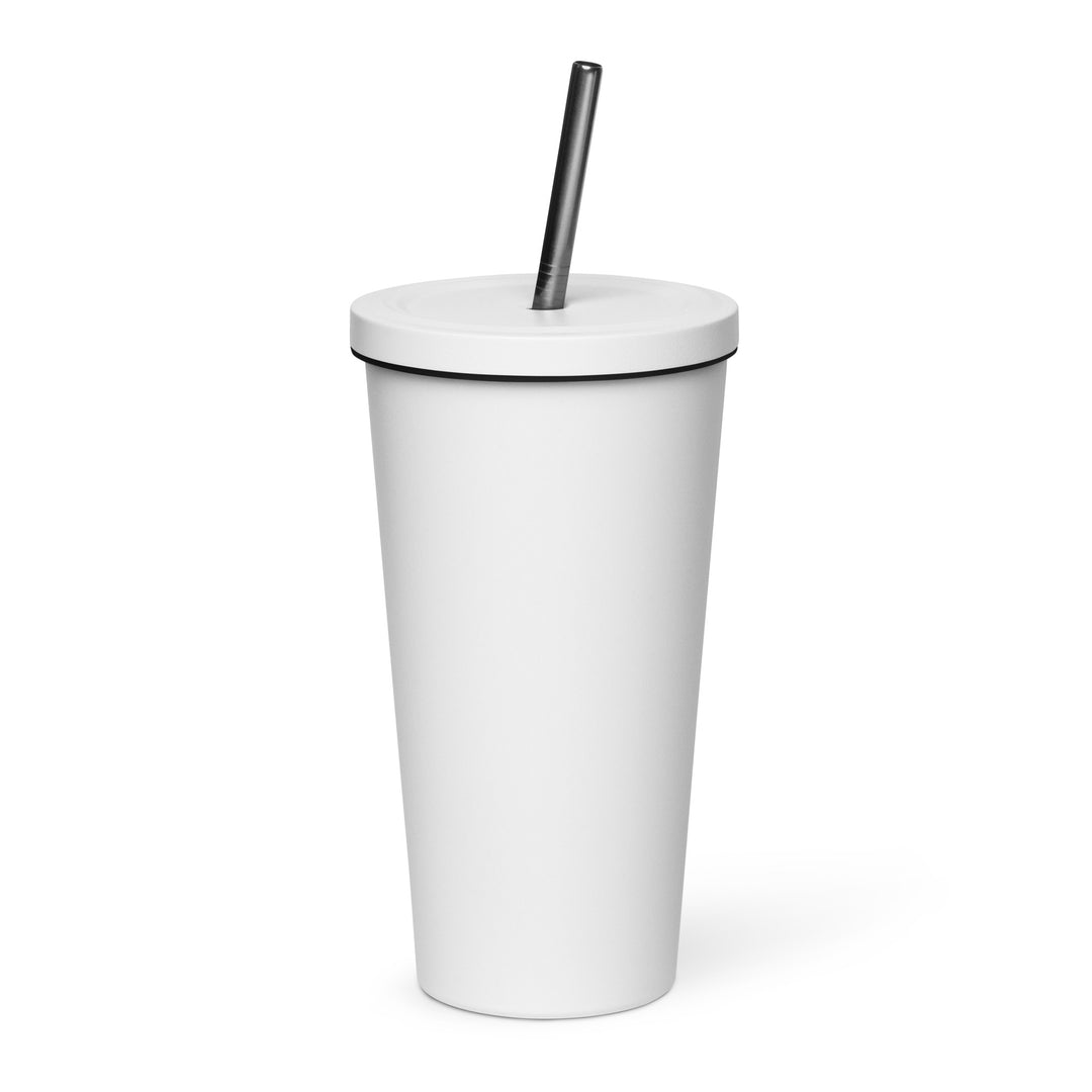 Delta Sigma Theta Graffiti Level Up Insulated tumbler with a straw