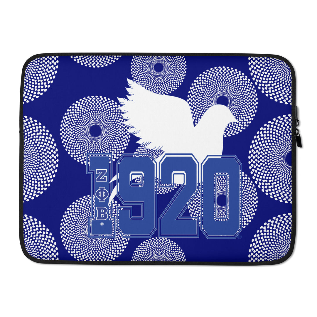 Zeta Phi Beta Ankara Dove Laptop Sleeve