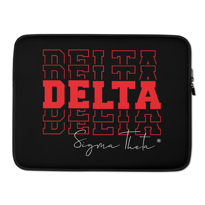 Delta Sigma Theta Echo Series Sorority Laptop Sleeve