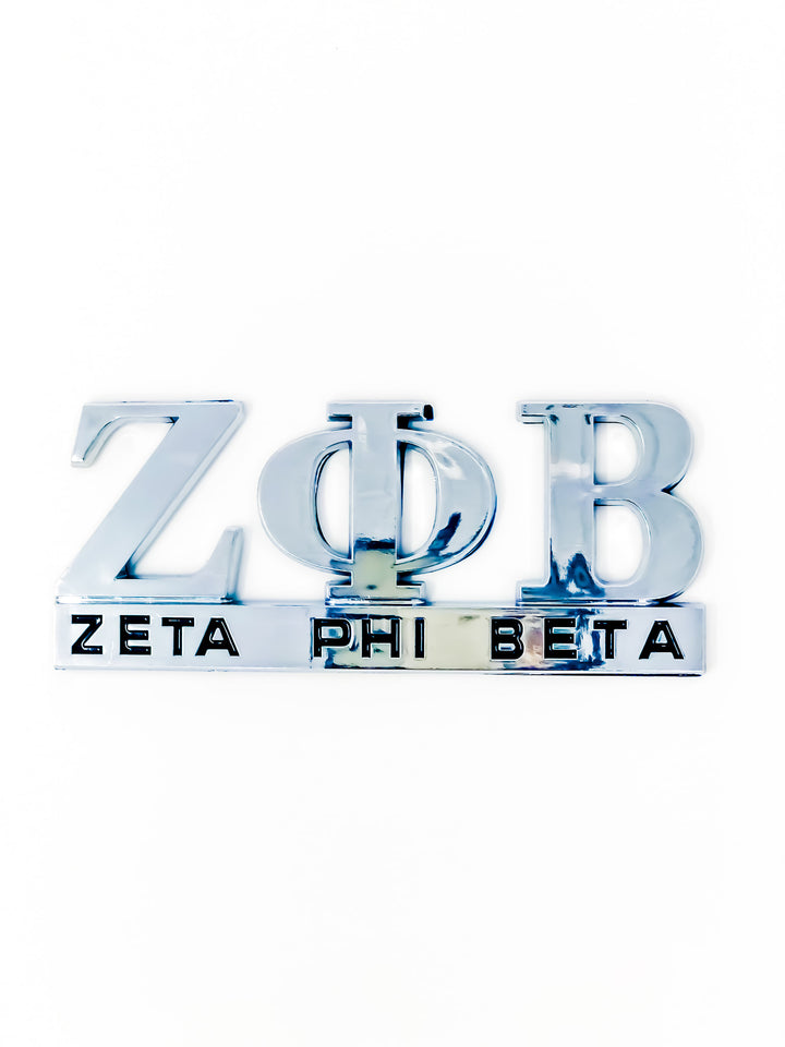 Zeta Car Decal