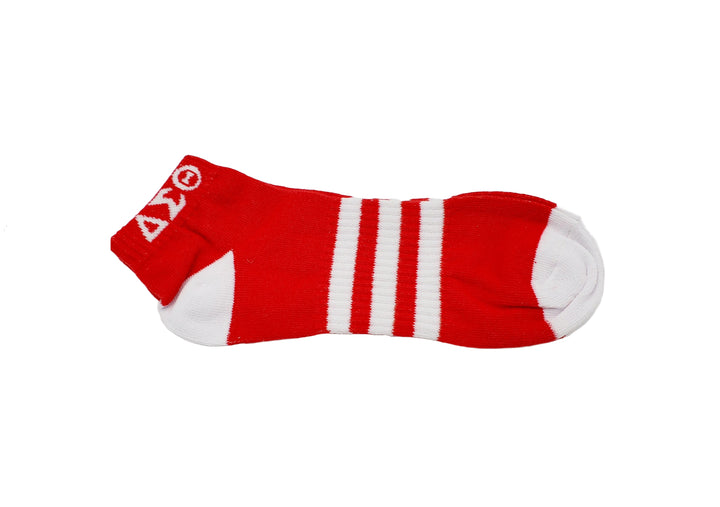 Delta Striped Ankle Socks