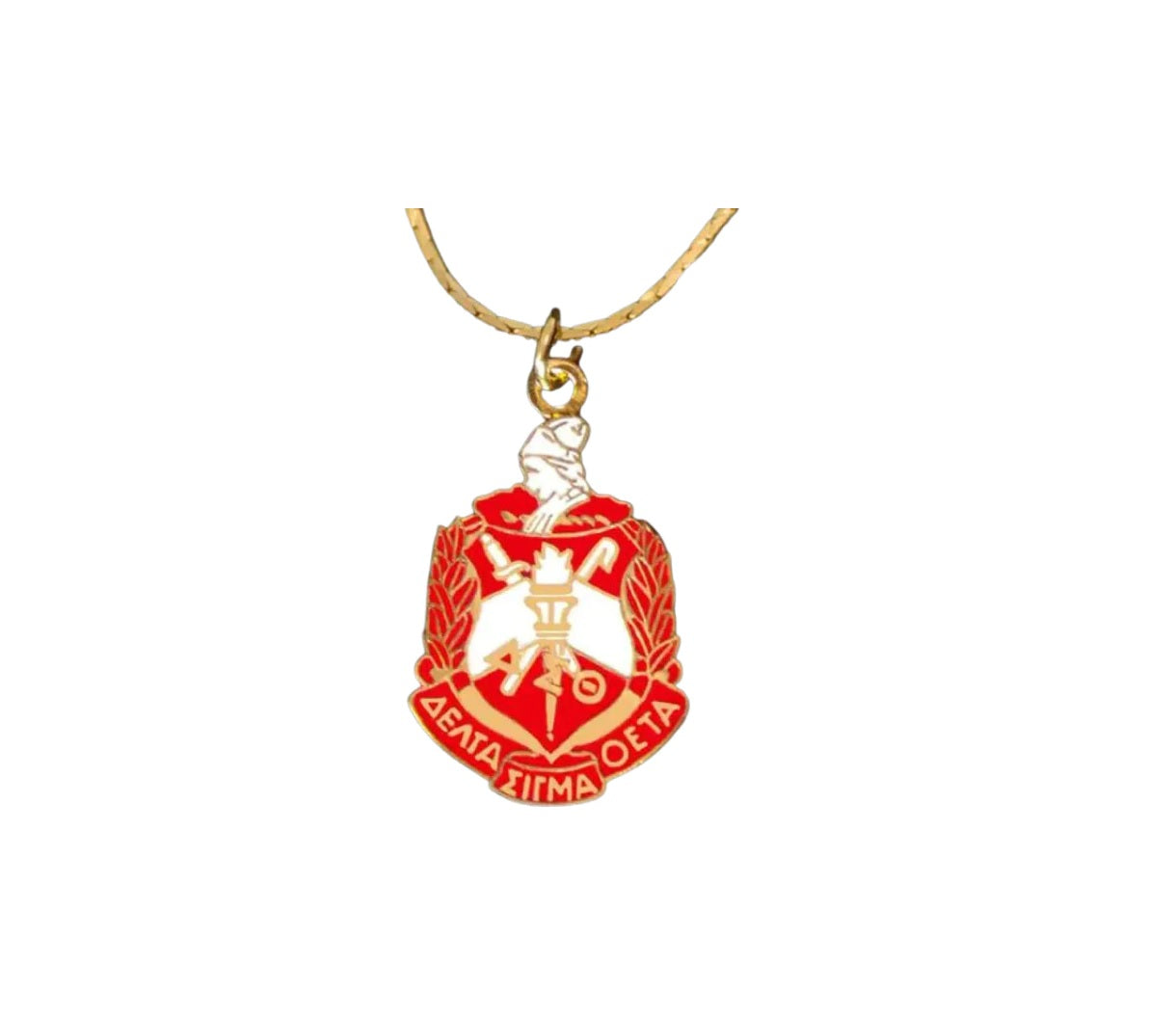 DST Jewelry - Shield Pendant Necklace