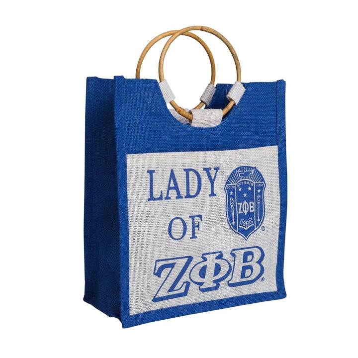 Zeta Bag - Burlap Tote Bags