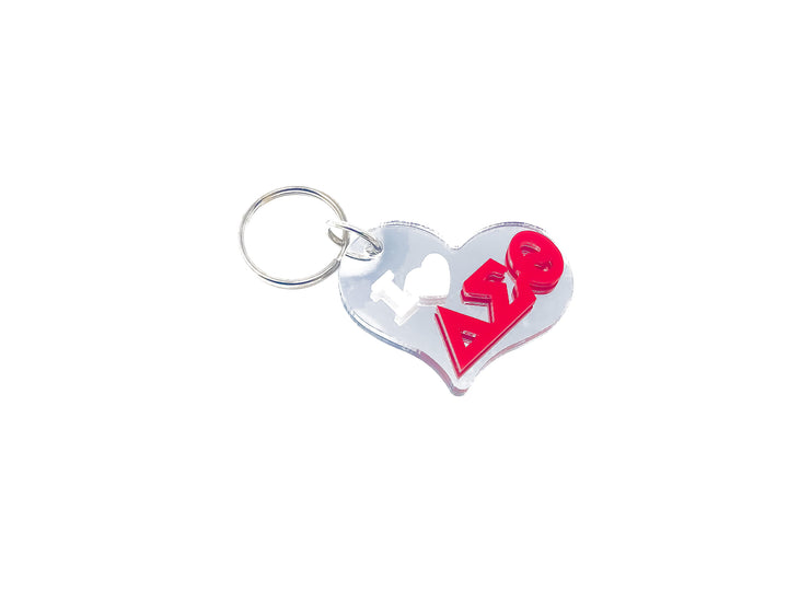 Delta Keychain - I Heart DST