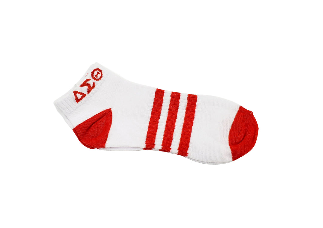 Delta Striped Ankle Socks