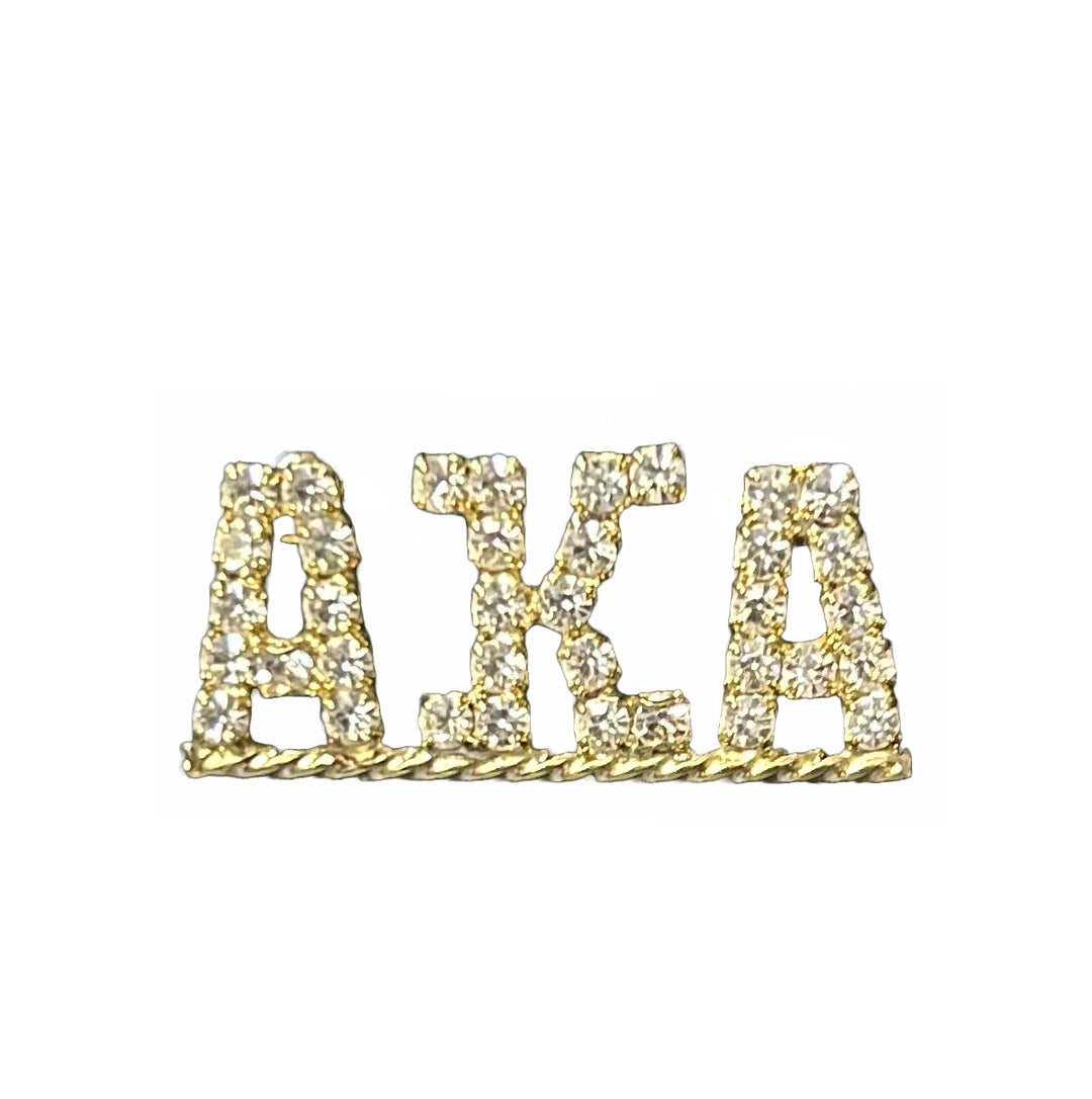 AKA Pins - Rhinestone pin