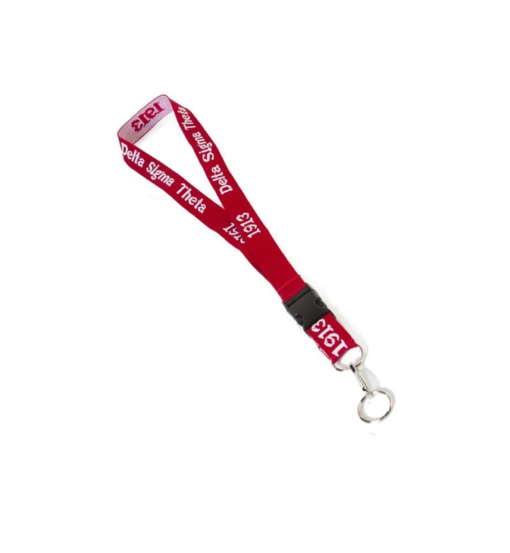 Delta Embroidered Lanyard