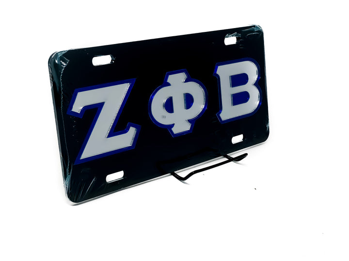 Zeta Car Tag - Black