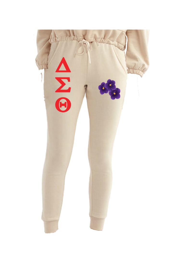 Delta Beige Sweatpants