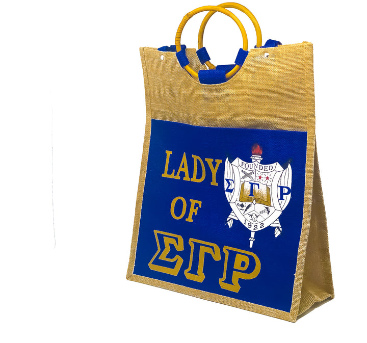 SGRho Bag - Burlap Totes