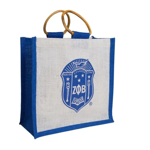 Zeta Bag - Burlap Tote Bags