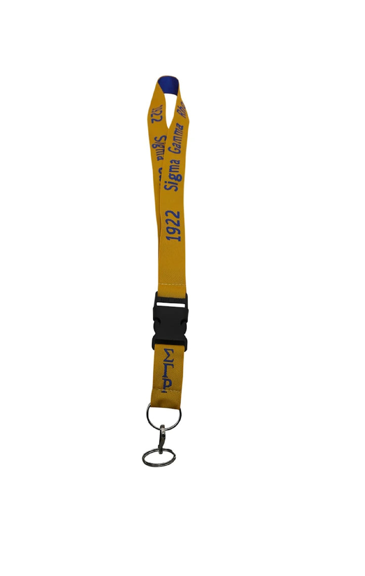 SGRho Embroidered Lanyard