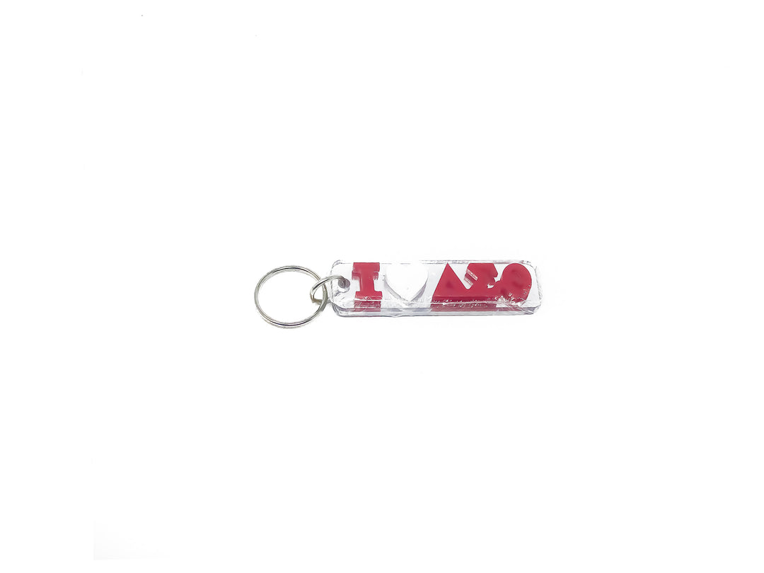 Delta Keychain - I Heart DST