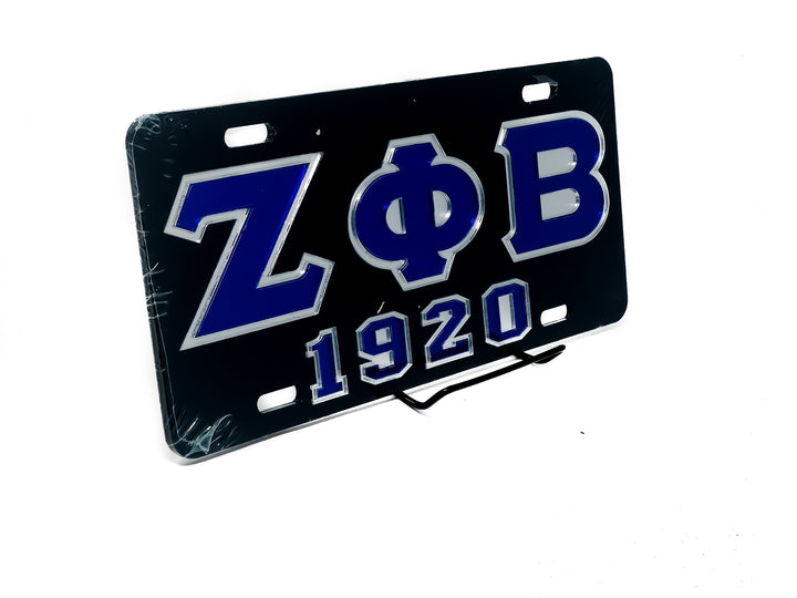 Zeta Car Tag - Black