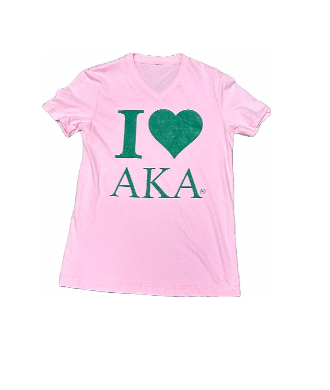 AKA T-Shirt - I Heart AKA, Pink