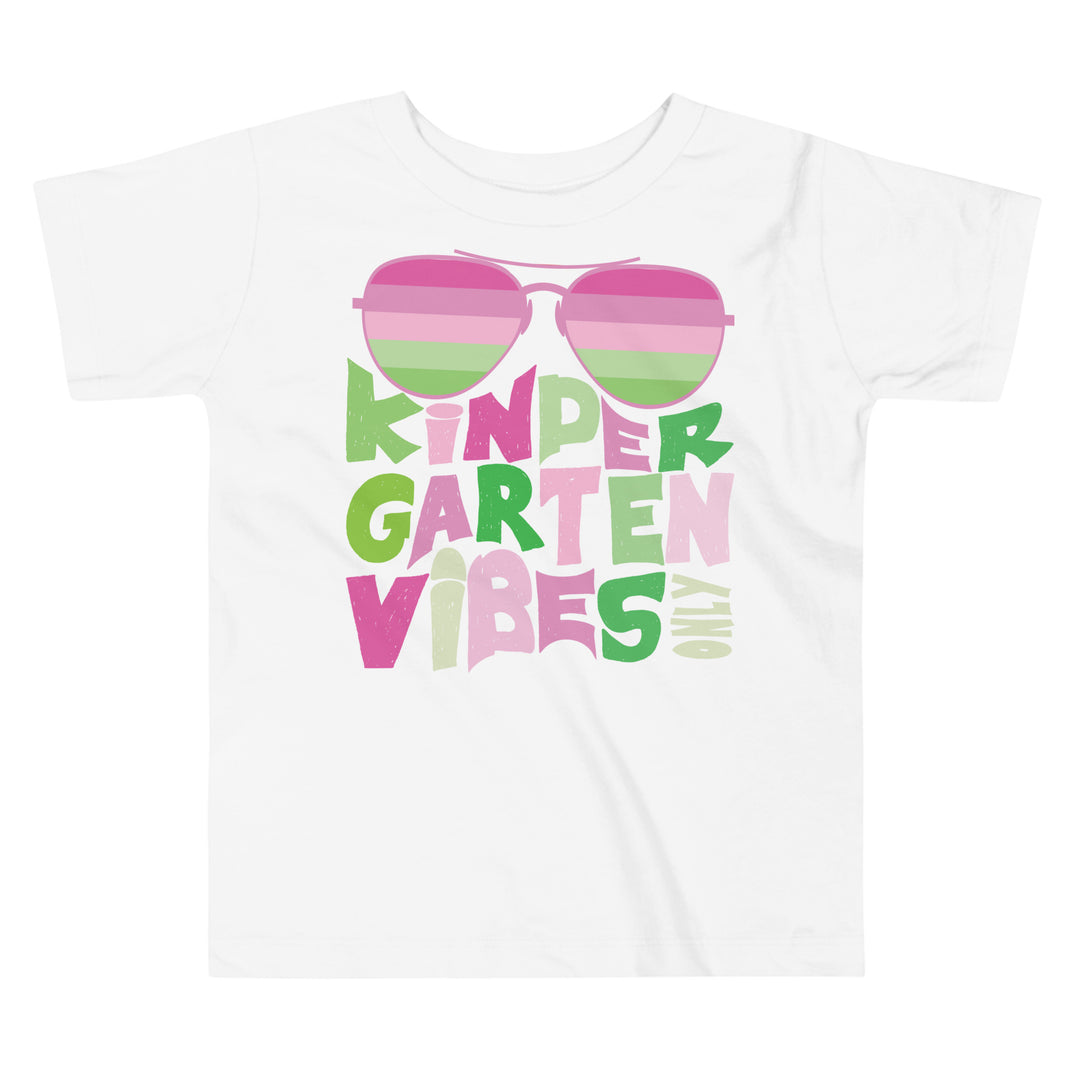 Pink & Green Kindergarten Vibes Tee