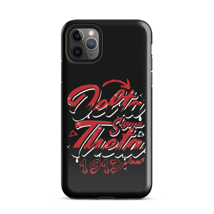 Delta Sigma Theta Graffiti Level UP Tough Case for iPhone®