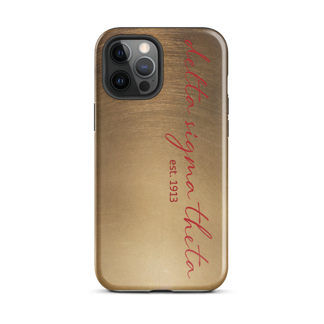 Delta Sigma Theta Script Tough Case for iPhone®