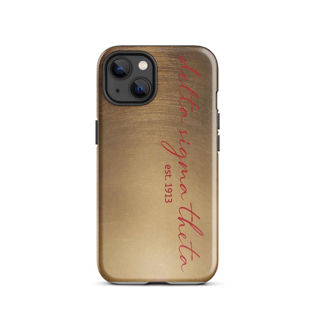 Delta Sigma Theta Script Tough Case for iPhone®