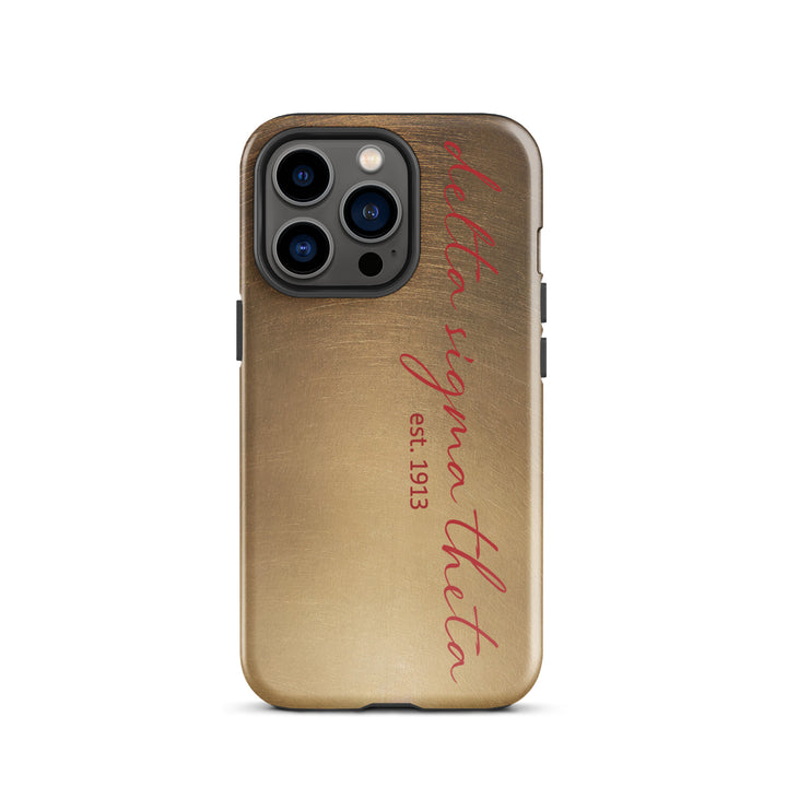 Delta Sigma Theta Script Tough Case for iPhone®