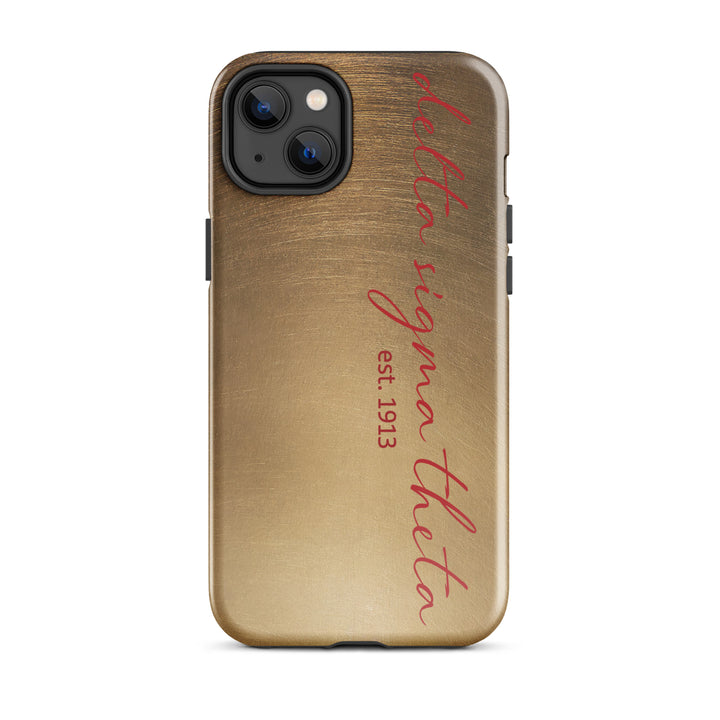 Delta Sigma Theta Script Tough Case for iPhone®