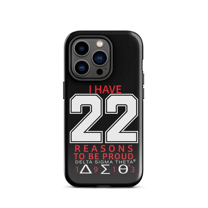 Delta Sigma Theta 22 Reasons Tough Case for iPhone®