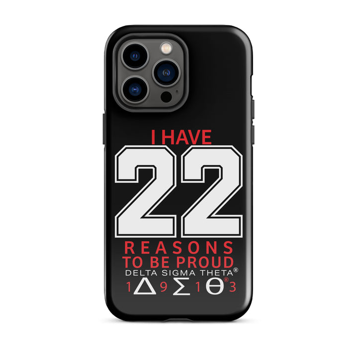 Delta Sigma Theta 22 Reasons Tough Case for iPhone®