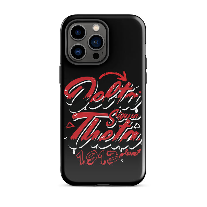 Delta Sigma Theta Graffiti Level UP Tough Case for iPhone®