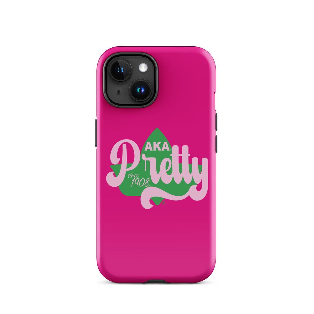 AKA Pretty Pink Ivy Tough Case for iPhone®