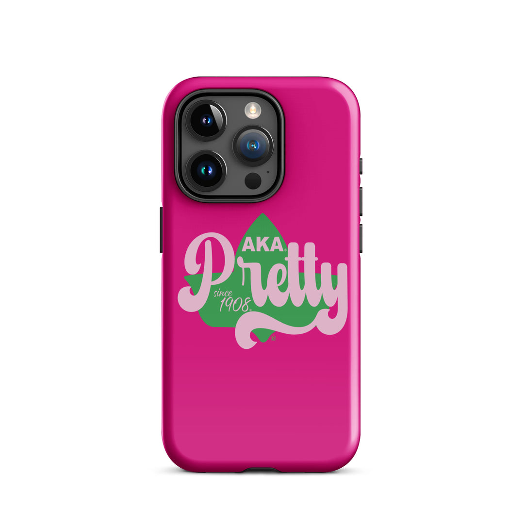 AKA Pretty Pink Ivy Tough Case for iPhone®