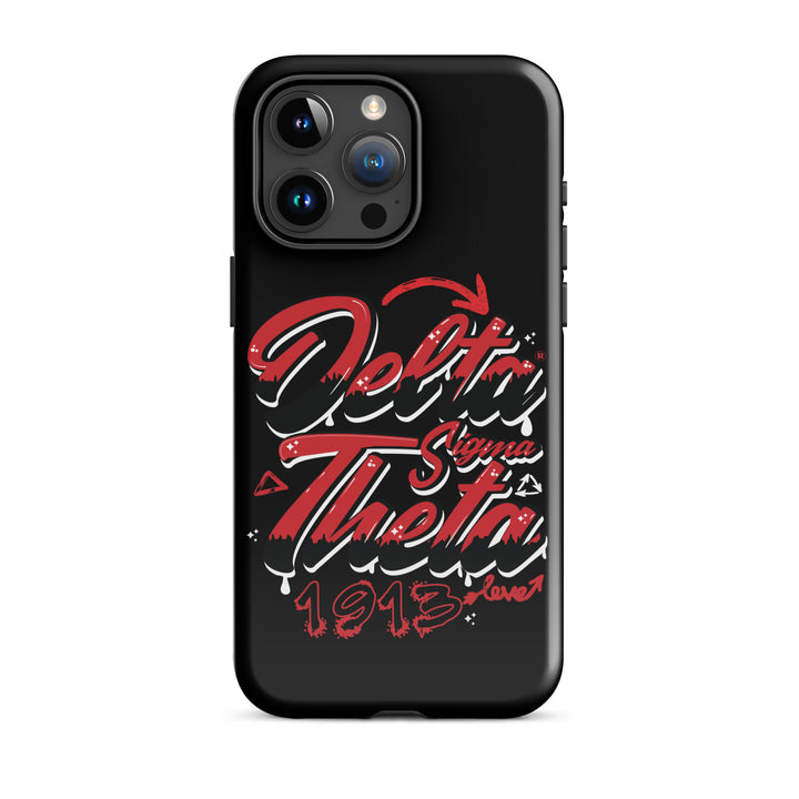 Delta Sigma Theta Graffiti Level UP Tough Case for iPhone®