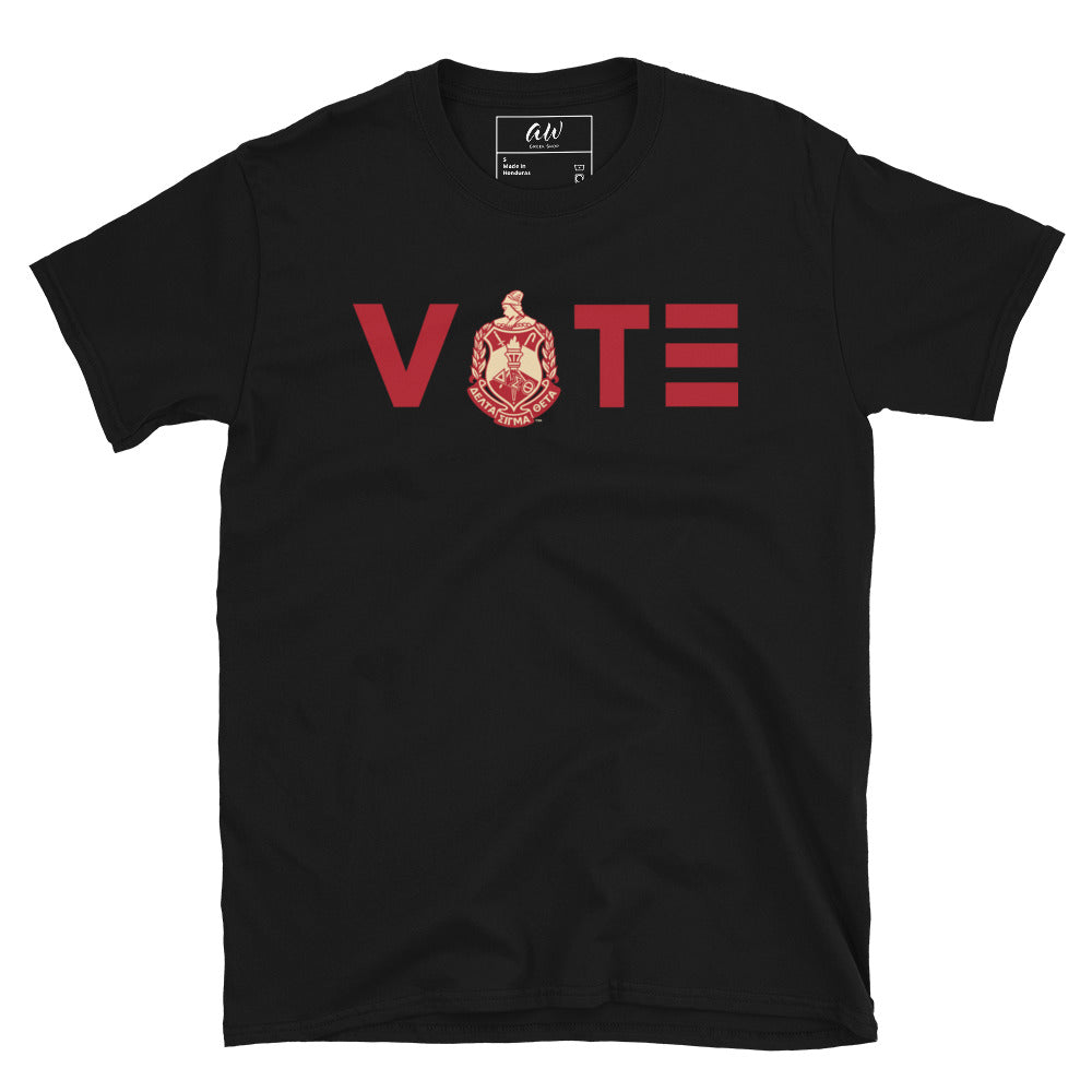 Delta Vote T-Shirt with Crest