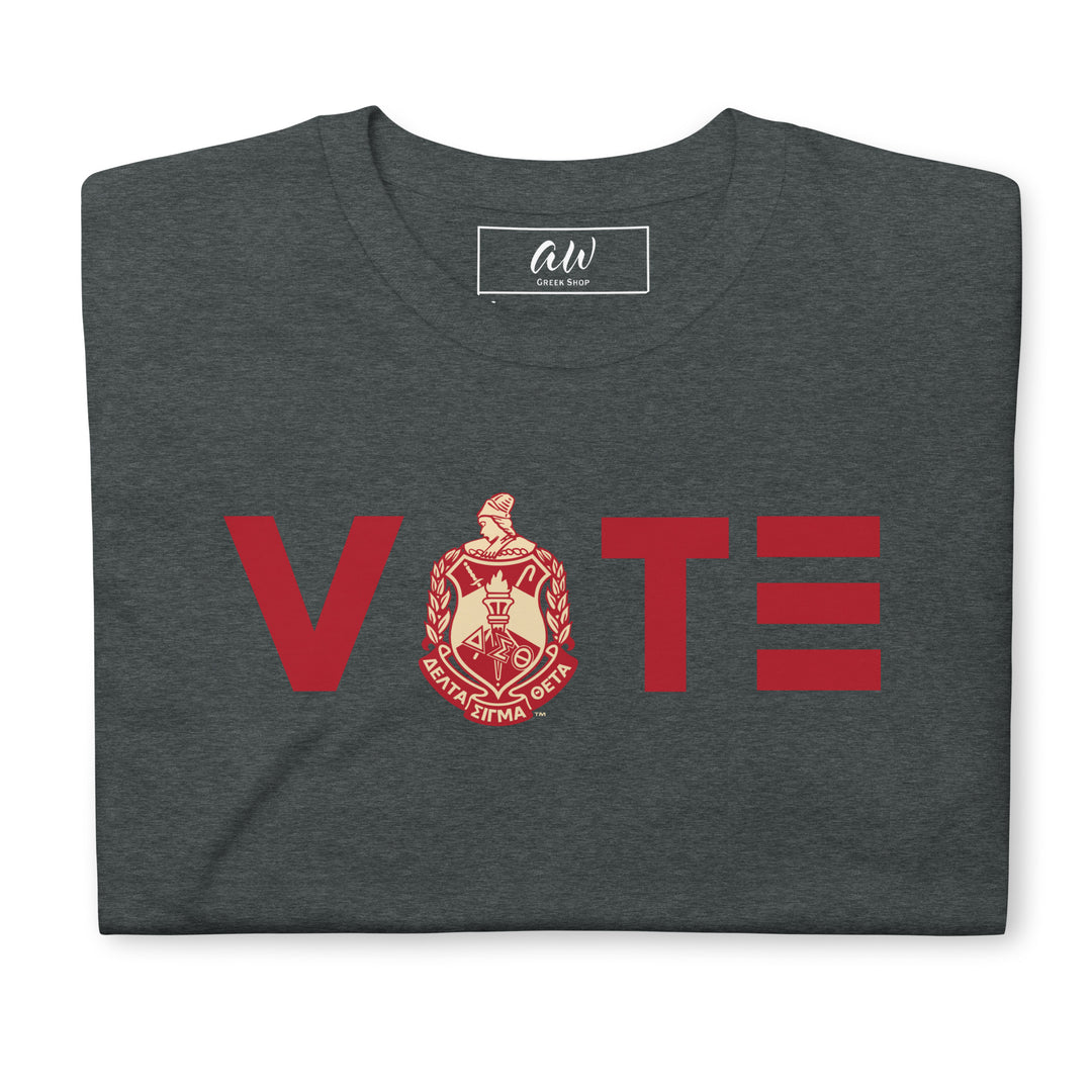 Delta Vote T-Shirt with Crest