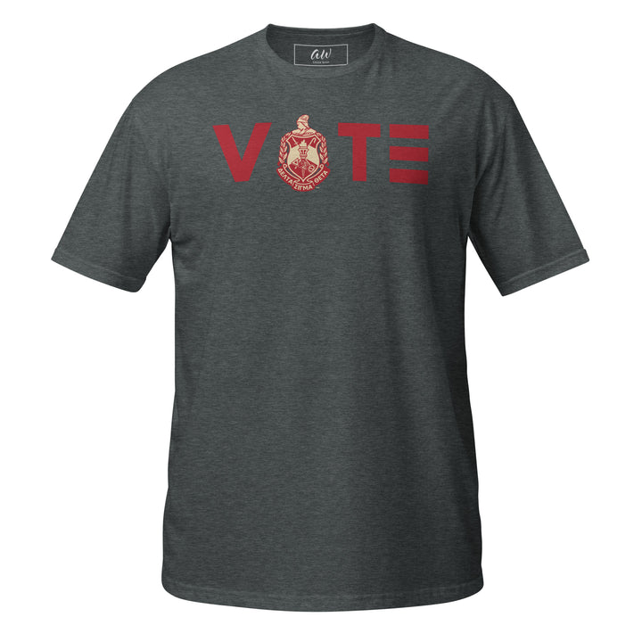 Delta Vote T-Shirt with Crest