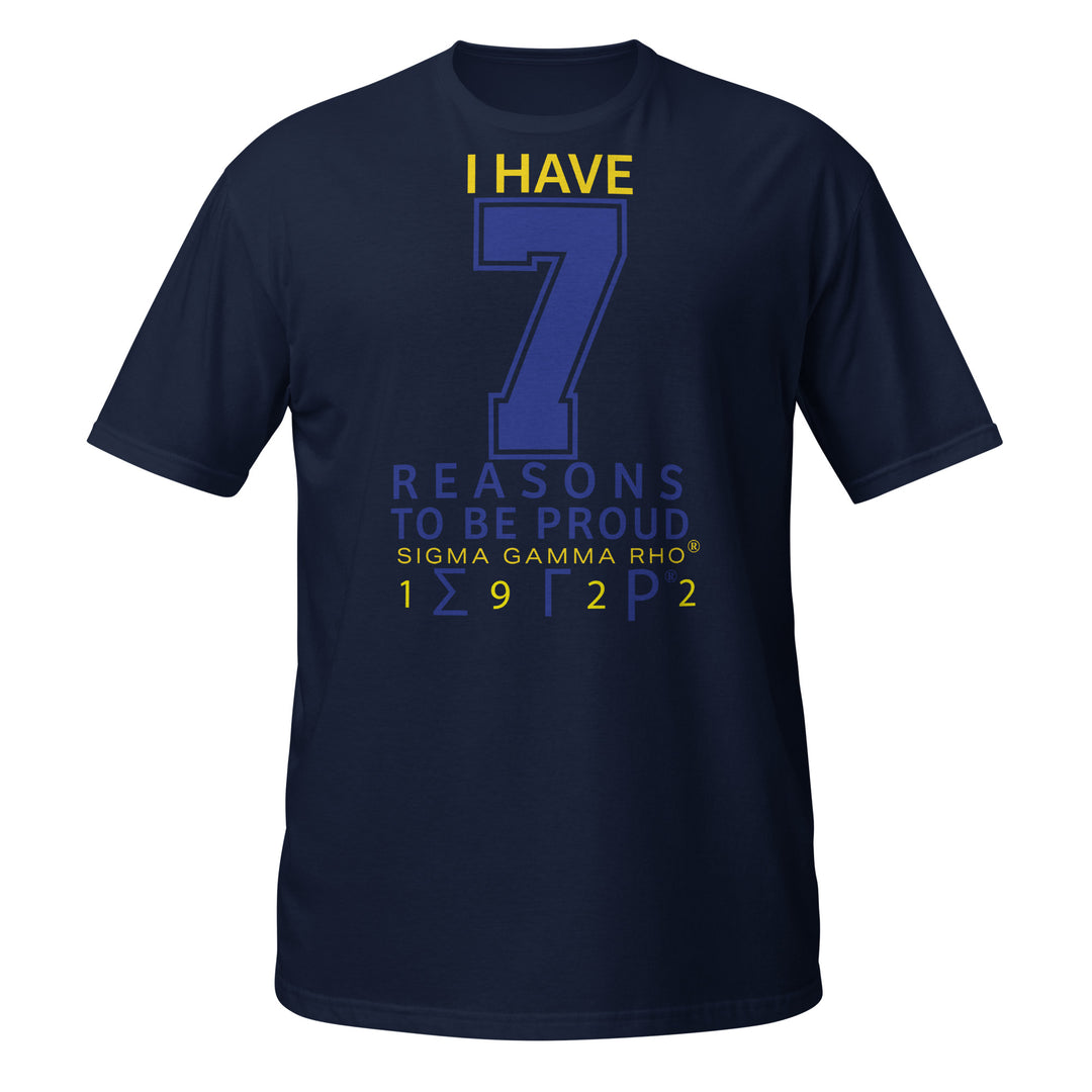 Sigma Gamma Rho Reasons T-Shirt